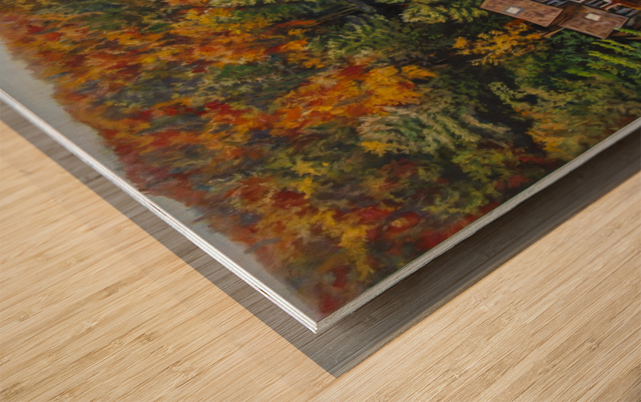 NATURE Wood print