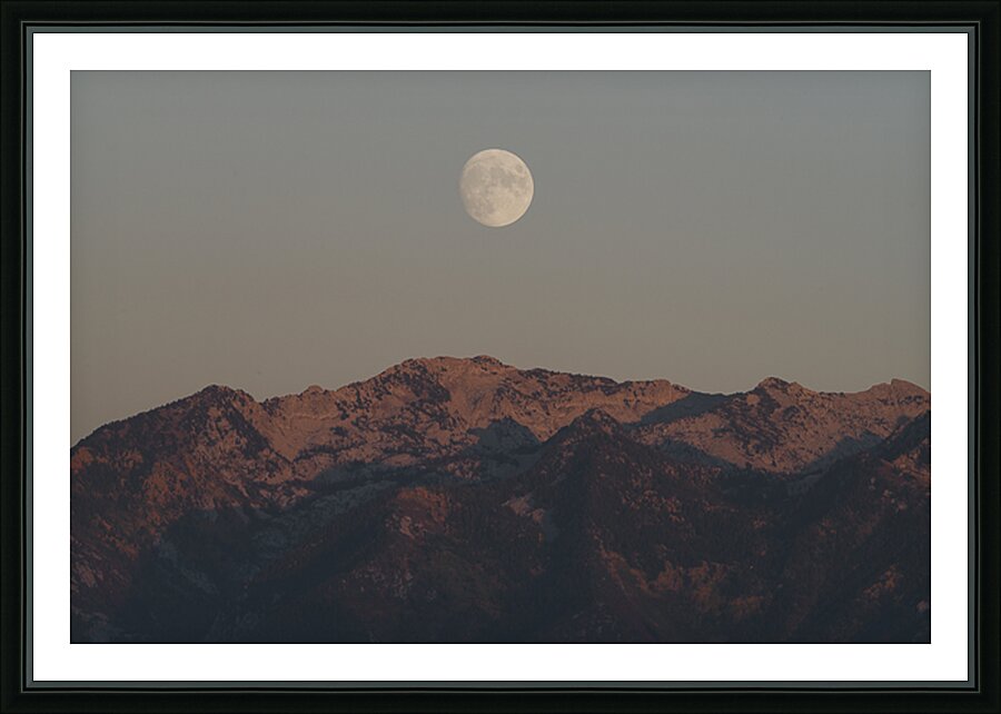 Moonrise Picture Frame print