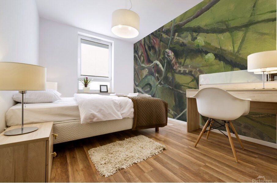 River Wanderer Mural print