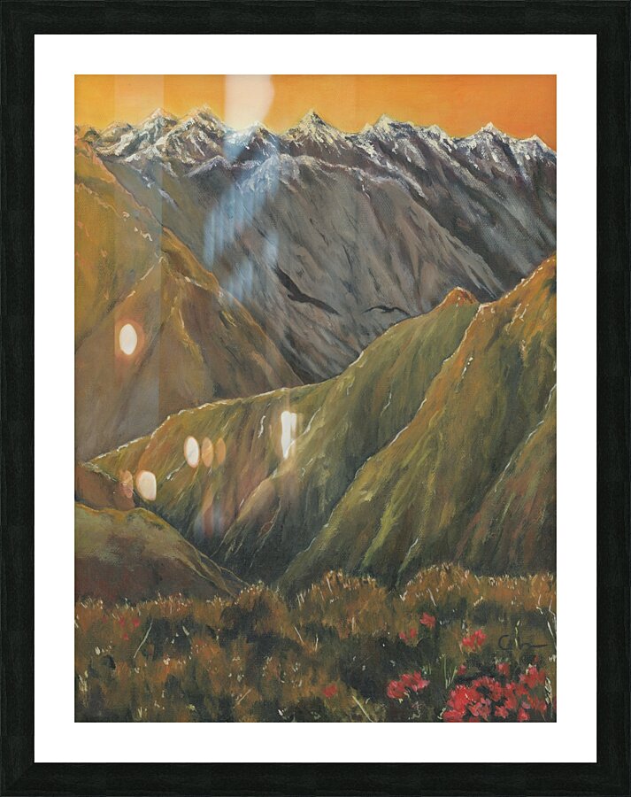 Hells Canyon Picture Frame print