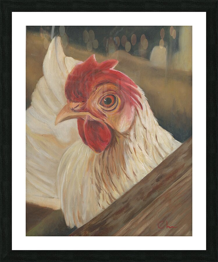 Nellie Picture Frame print
