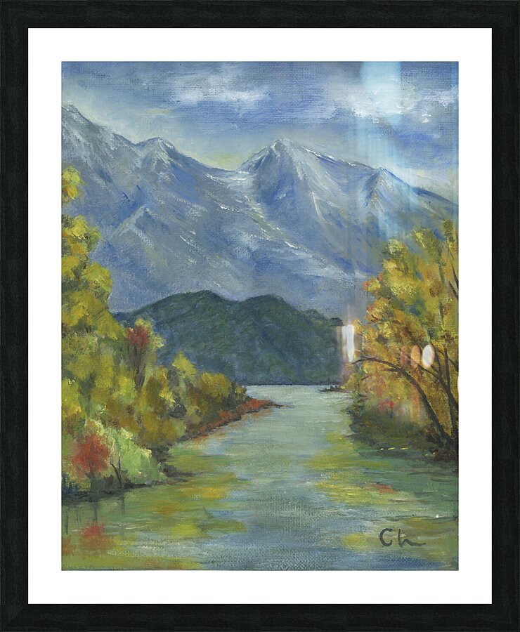 Mountain Magic Picture Frame print