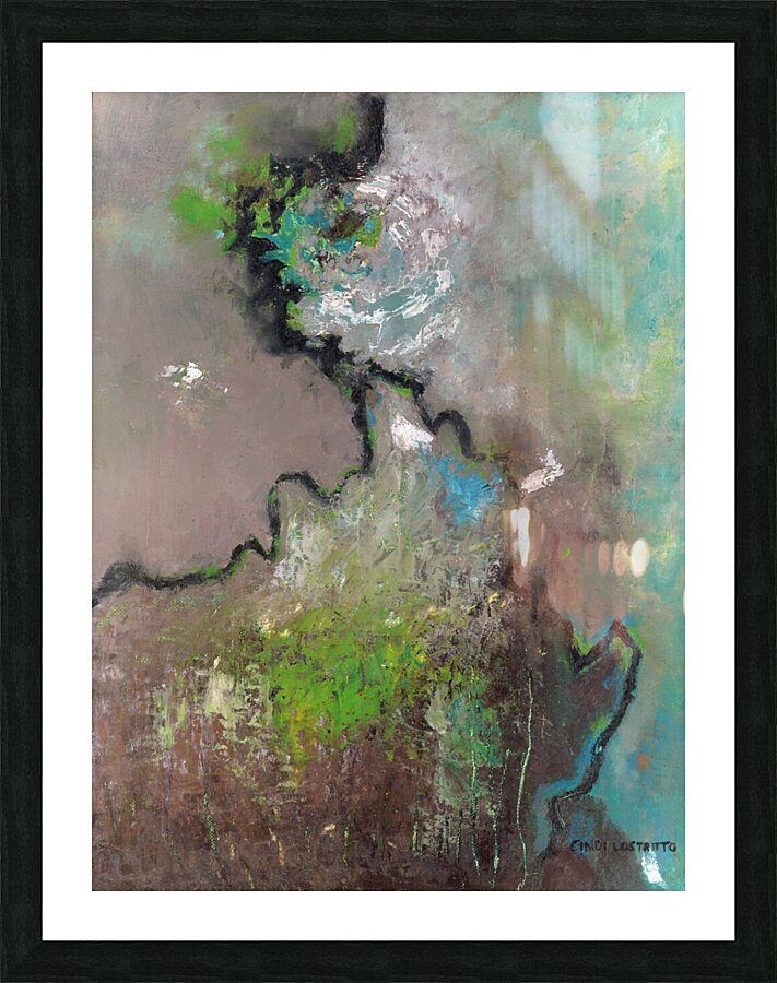 Patina Picture Frame print
