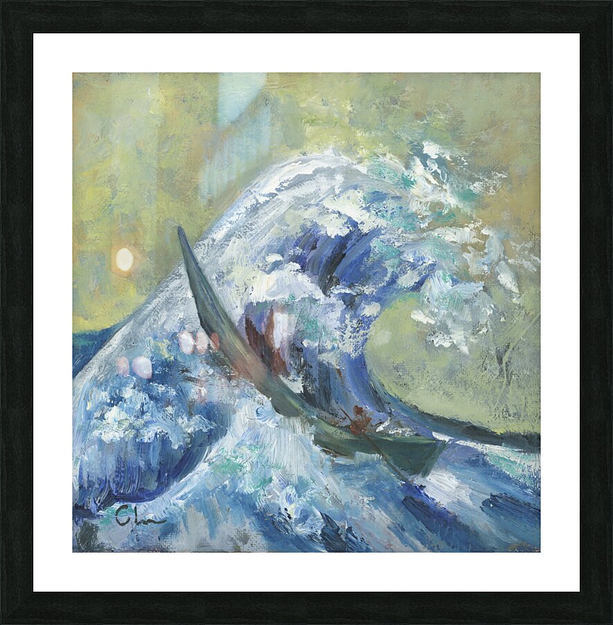 The Great Wave Picture Frame print