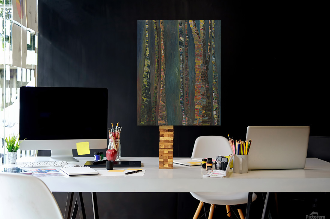 Night Forest Reproduction