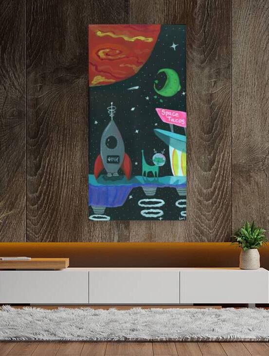 Taco joint at the end of the Galaxy by Art Workshop ND