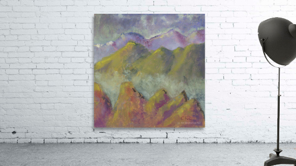 Purple Mountain Majesty Wall Preview
