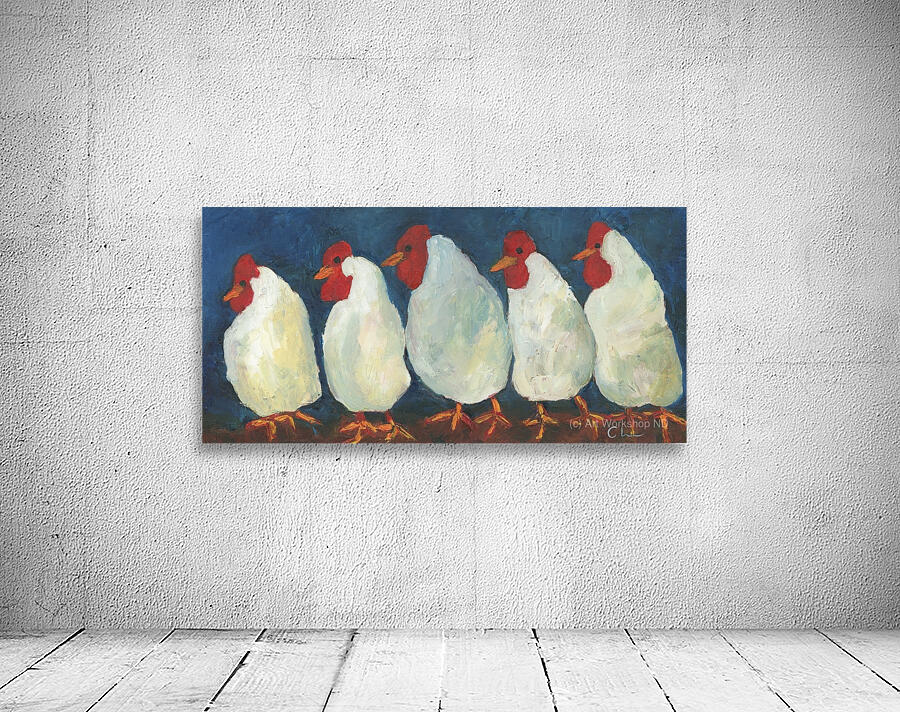 Cluckers Wall Preview