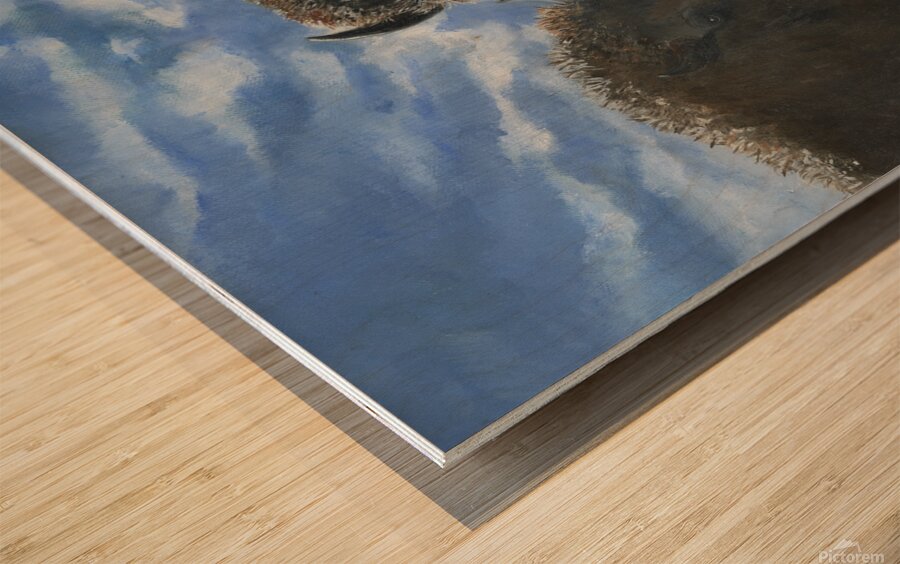 Winter Wisdom Wood print