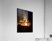 2020 feu de camping  Acrylic Print