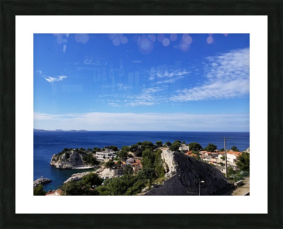  2020 calanques  Picture Frame print