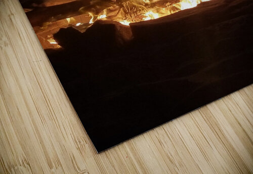 2020 feu de camping  Alicia Allen puzzle