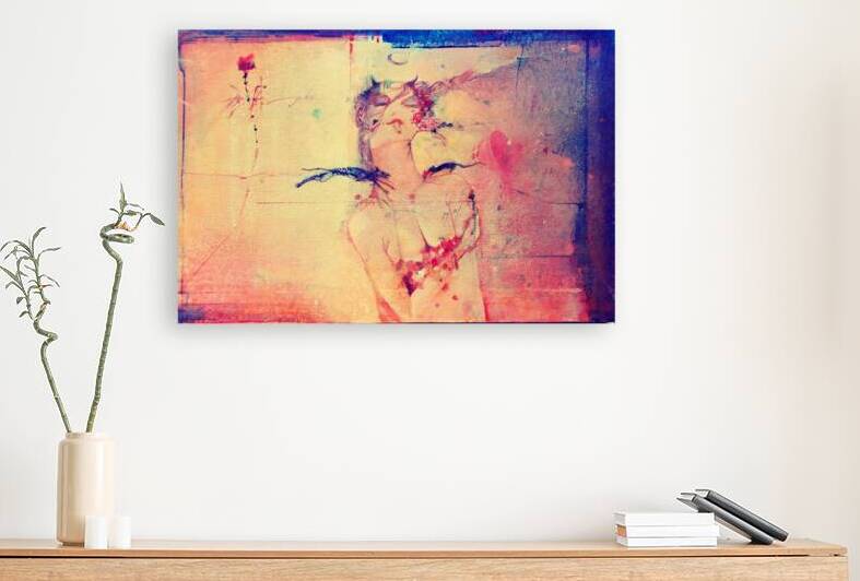 Les fleur du mal.acrylic on canvas.24ins.x16ins.  by Gerard Tunney