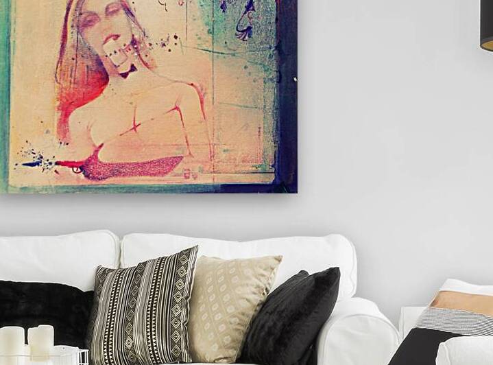 The dealer .acrylic on canvas.16inxx12ins. by Gerard Tunney