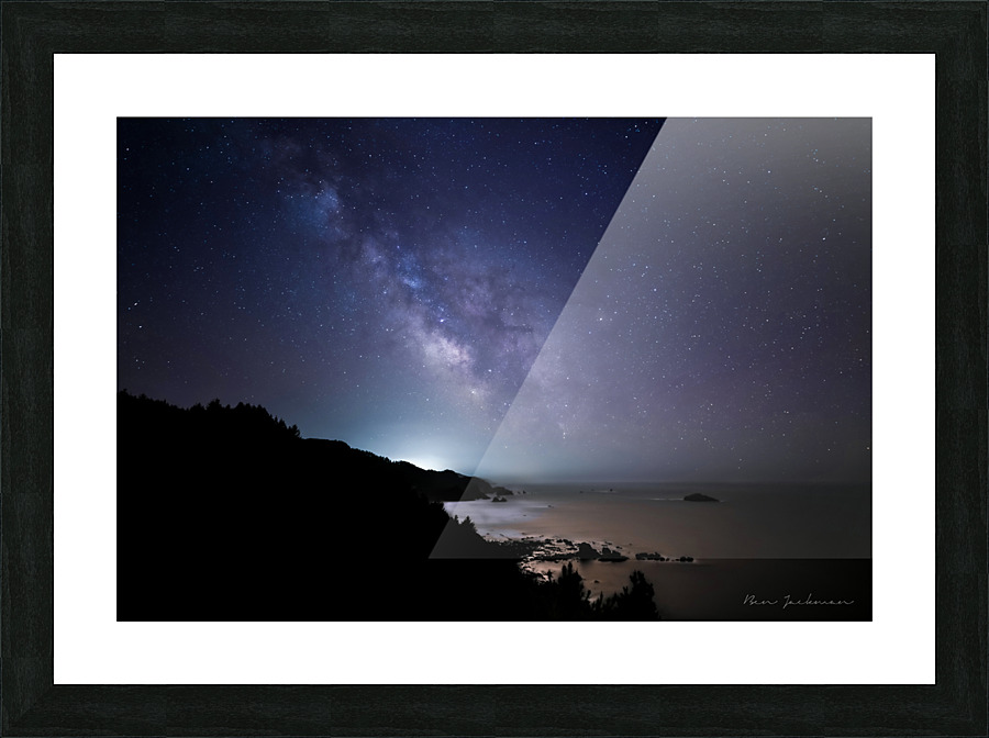 Midnight Horizons Picture Frame print