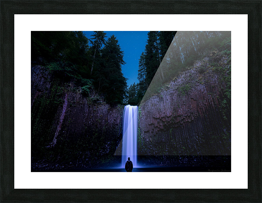Abiqua Falls Picture Frame print