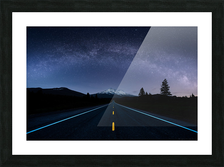 Highway 97 Picture Frame print