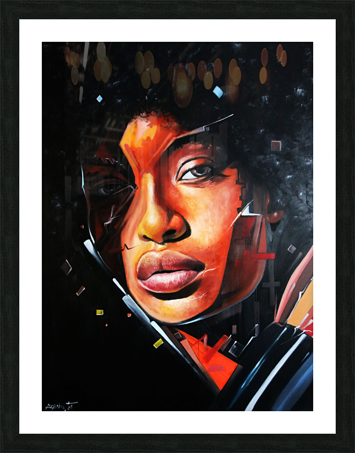 L Picture Frame print