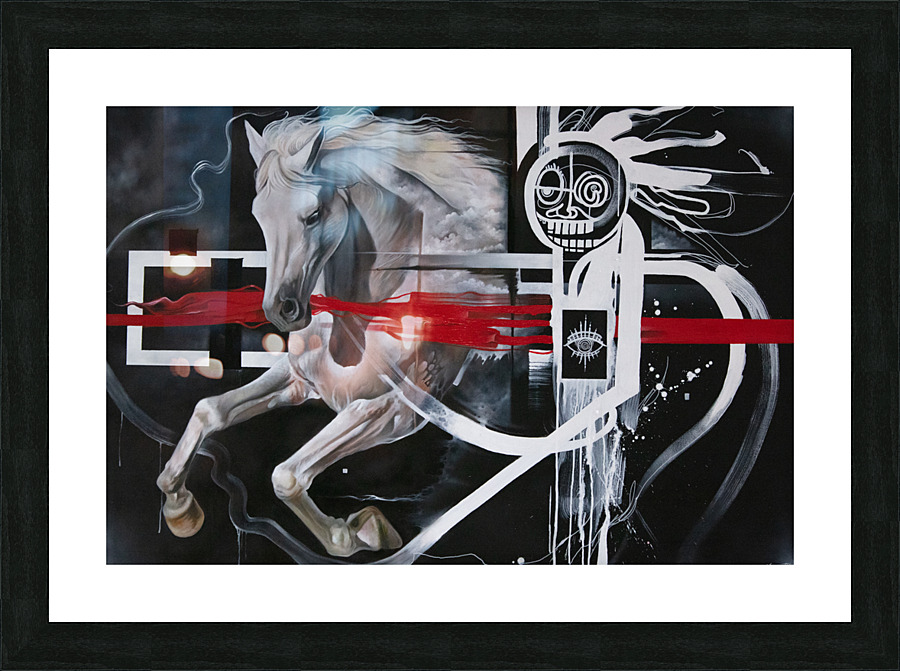 Rider Picture Frame print