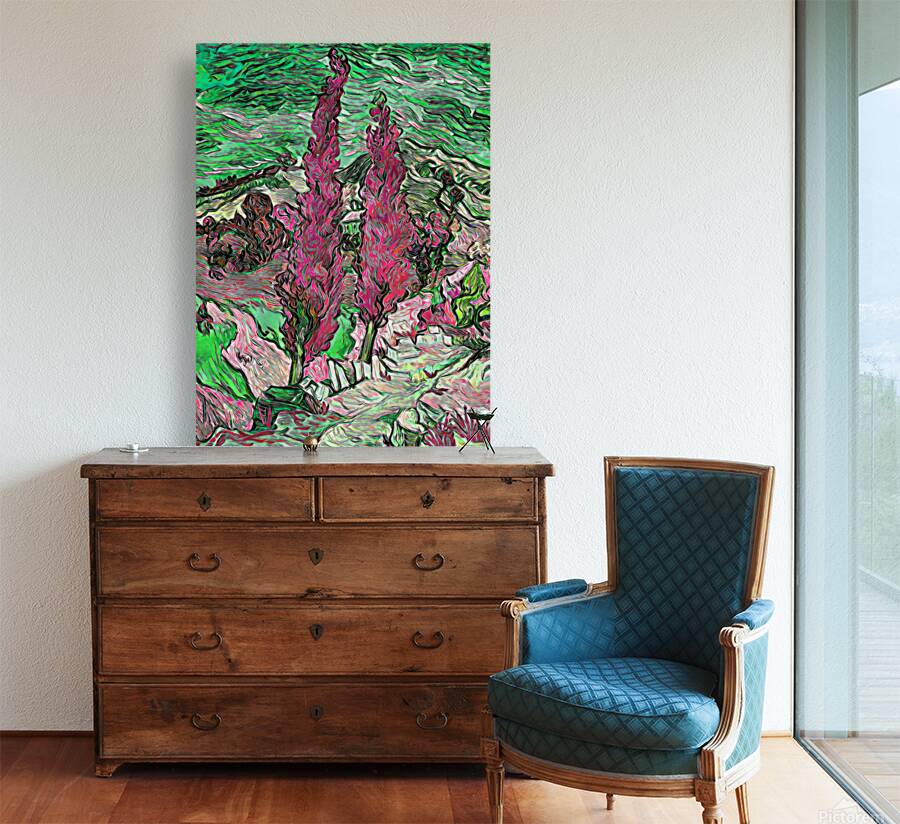 van gogh dig pastel Reproduction