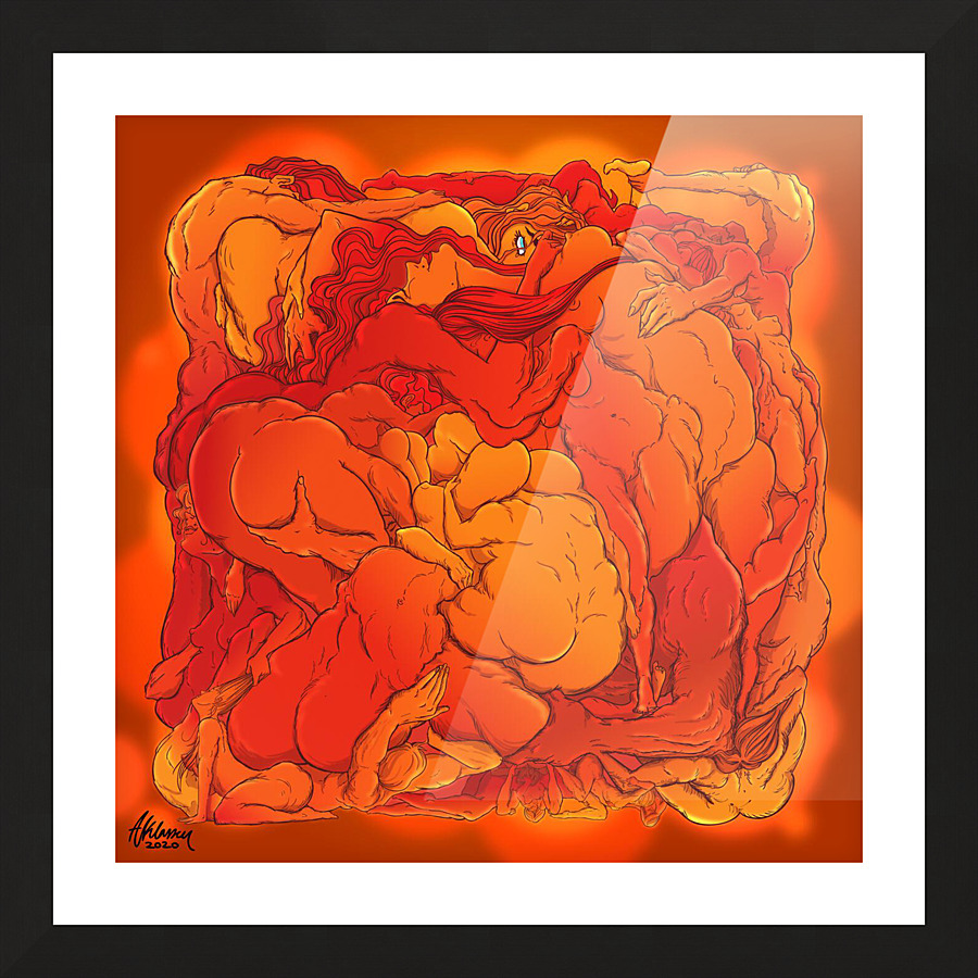 Connect - Always Picture Frame print