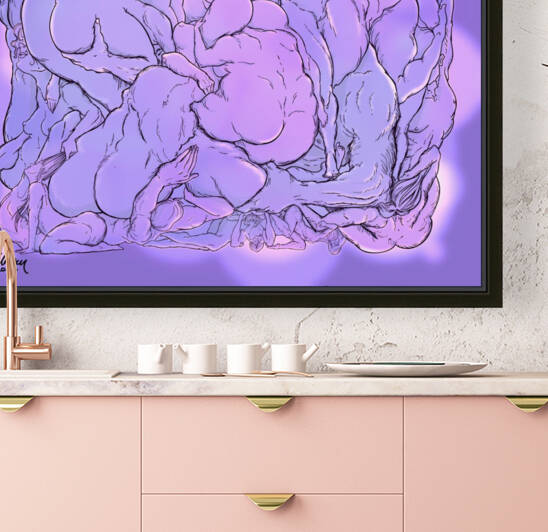Connect - Violet by adam klassen