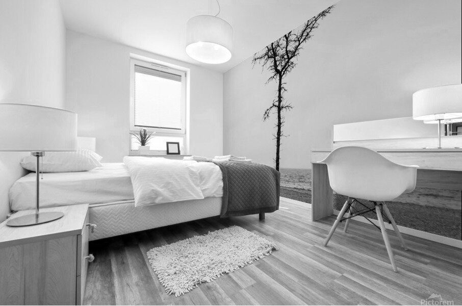 Lone Tree Beach Mural print