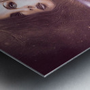 Top Metal print
