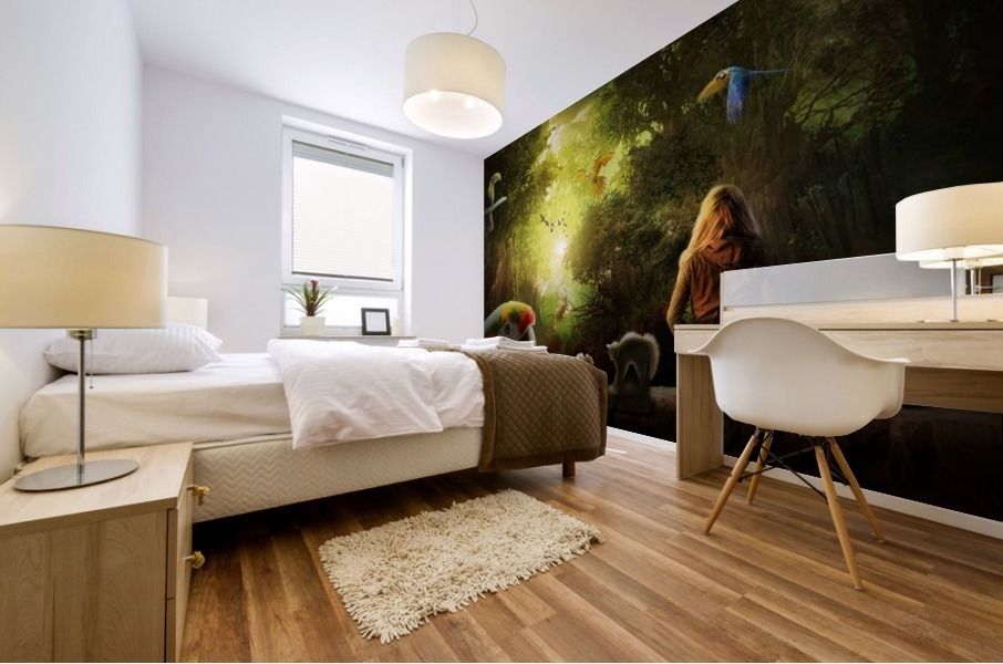 My world   Copy Mural print