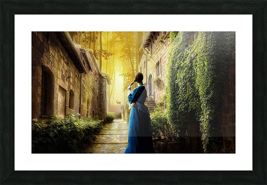  medetaion Picture Frame print