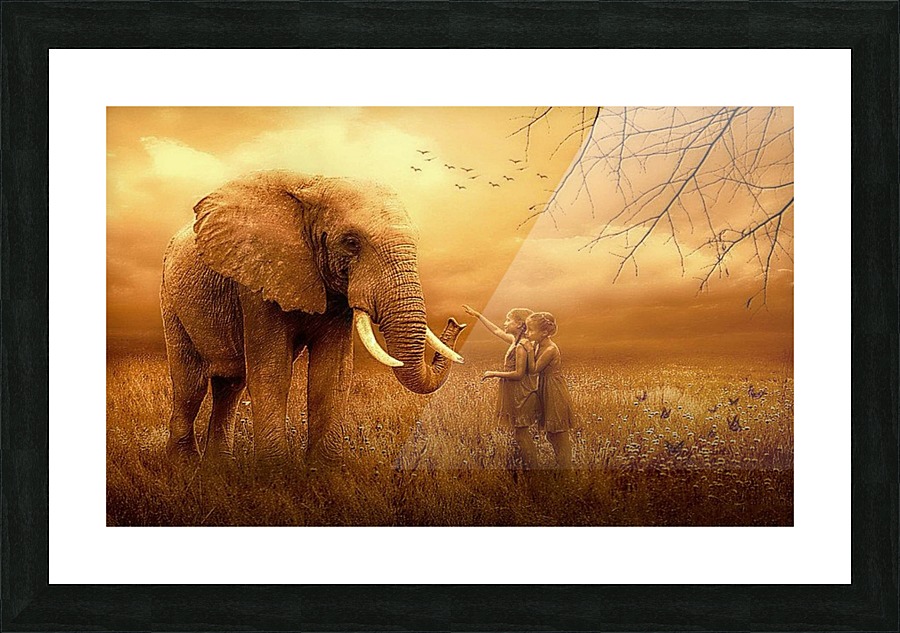 only one touch Picture Frame print