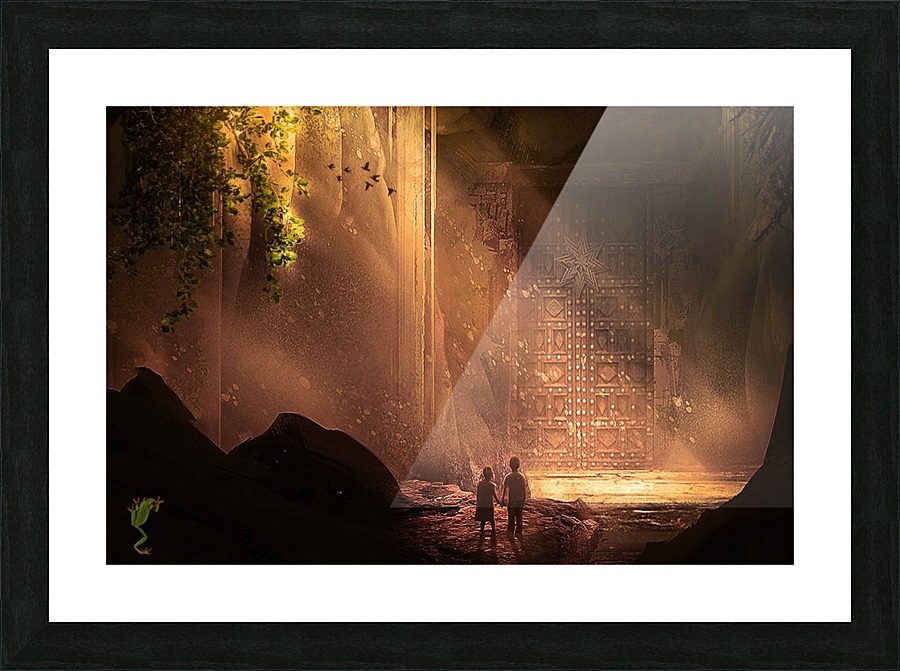 open semsem Picture Frame print
