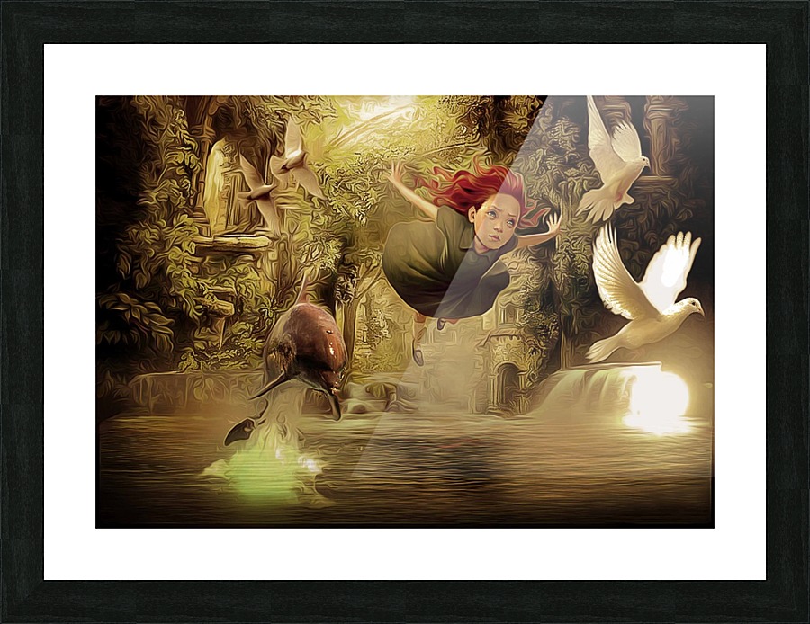fly away 1 Picture Frame print