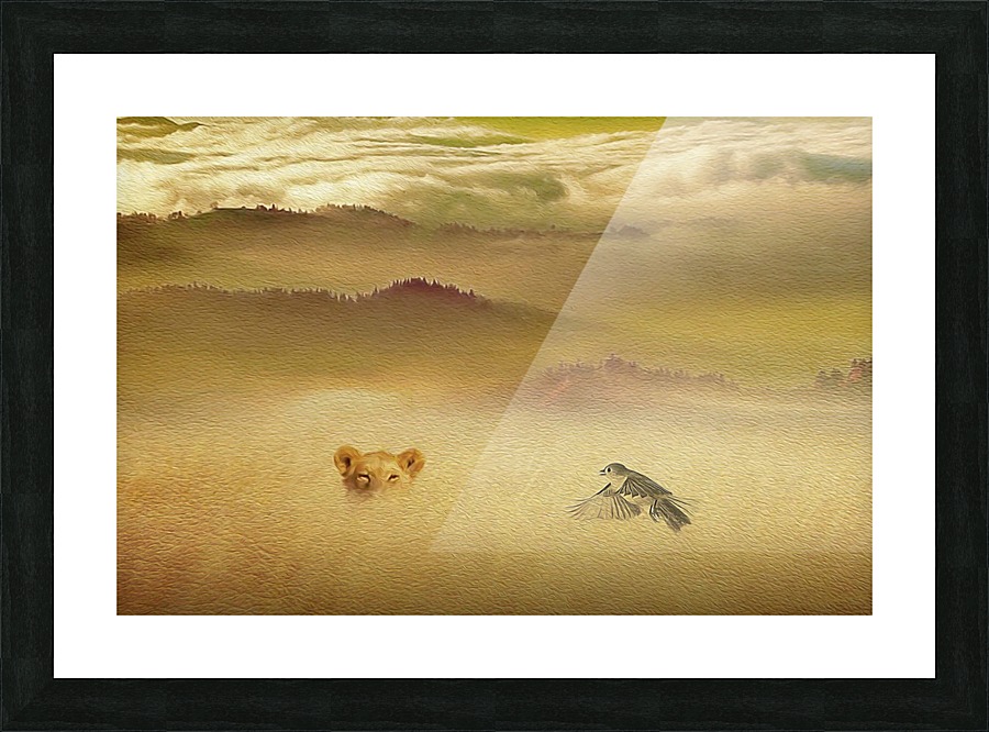 I see you Picture Frame print