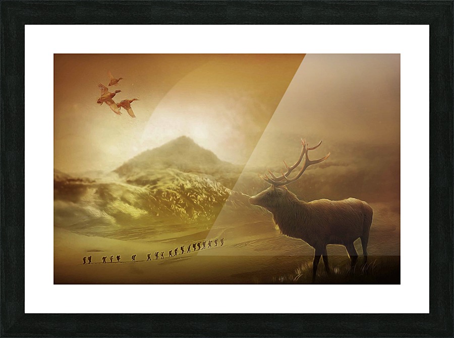 Convoy is going Picture Frame print