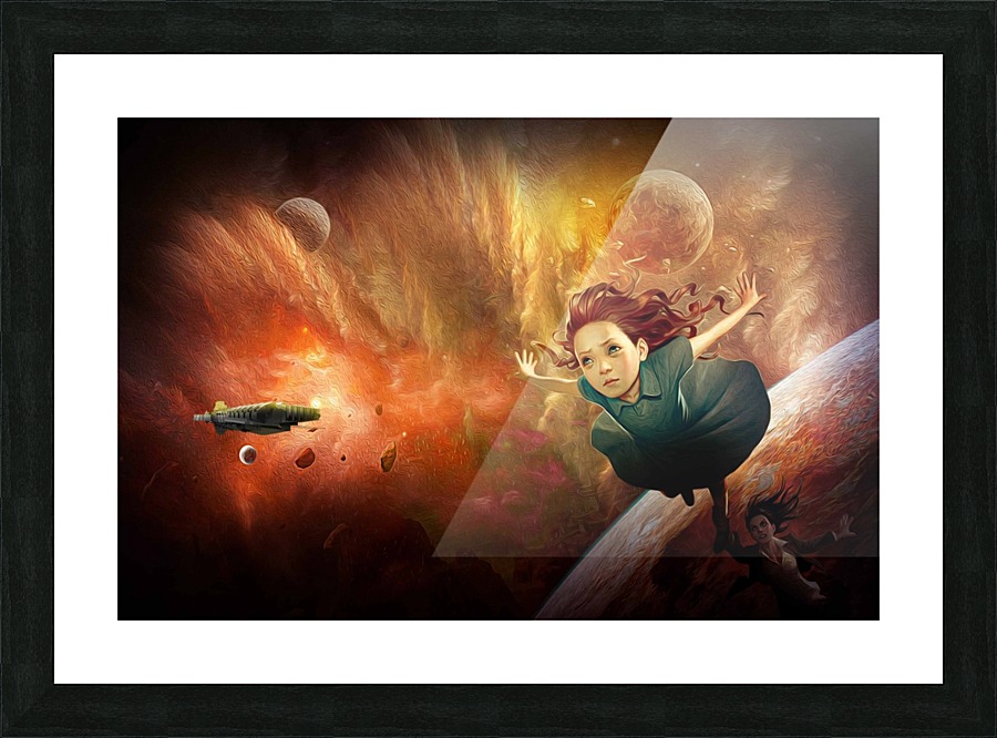 fly away 3 Picture Frame print