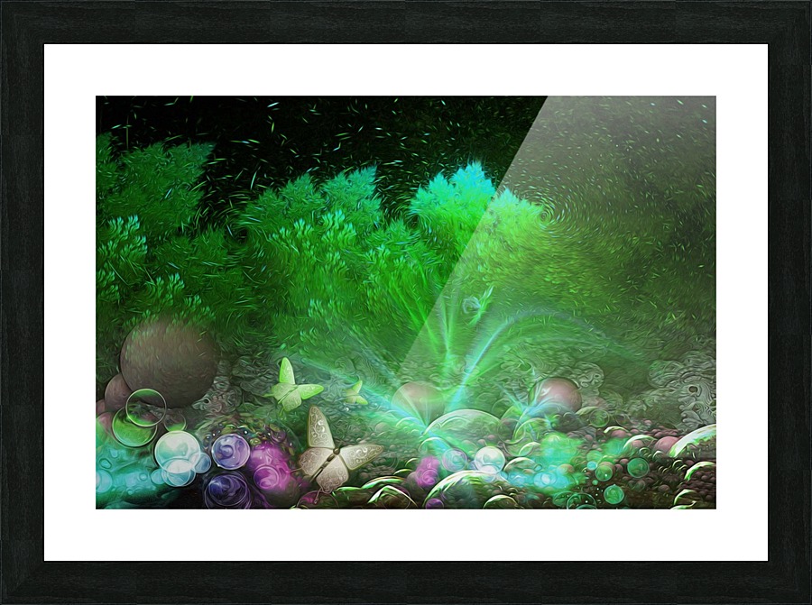 soft wind 4 Picture Frame print