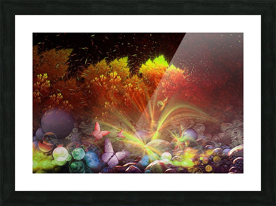 soft wind 3 Picture Frame print