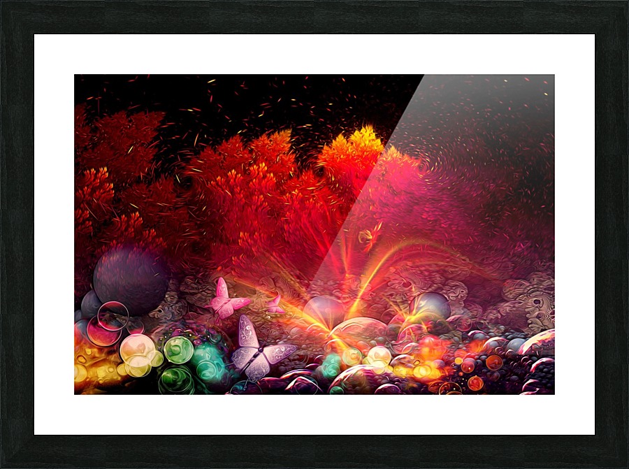 soft wind 5 Picture Frame print