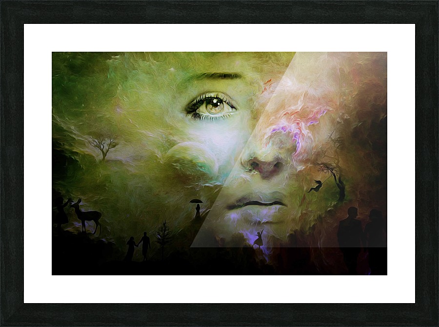 my life 1 Picture Frame print