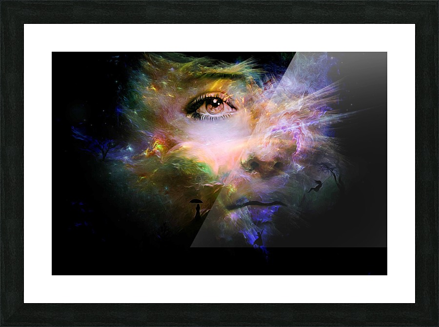 my life 3 Picture Frame print