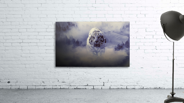 white tiger Wall Preview
