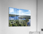 Quebec lakes Acrylic Print