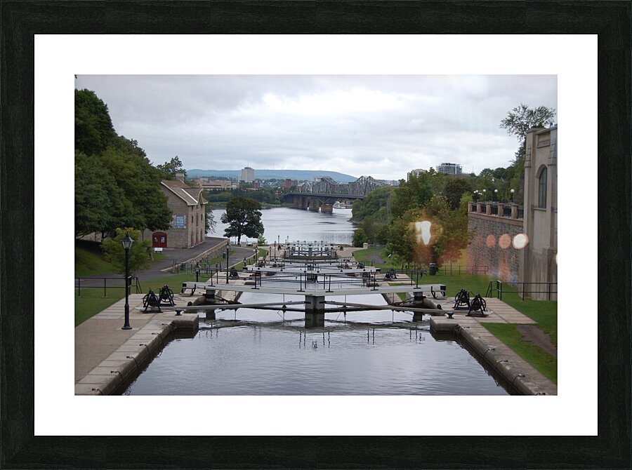 Ottawa Locks Picture Frame print