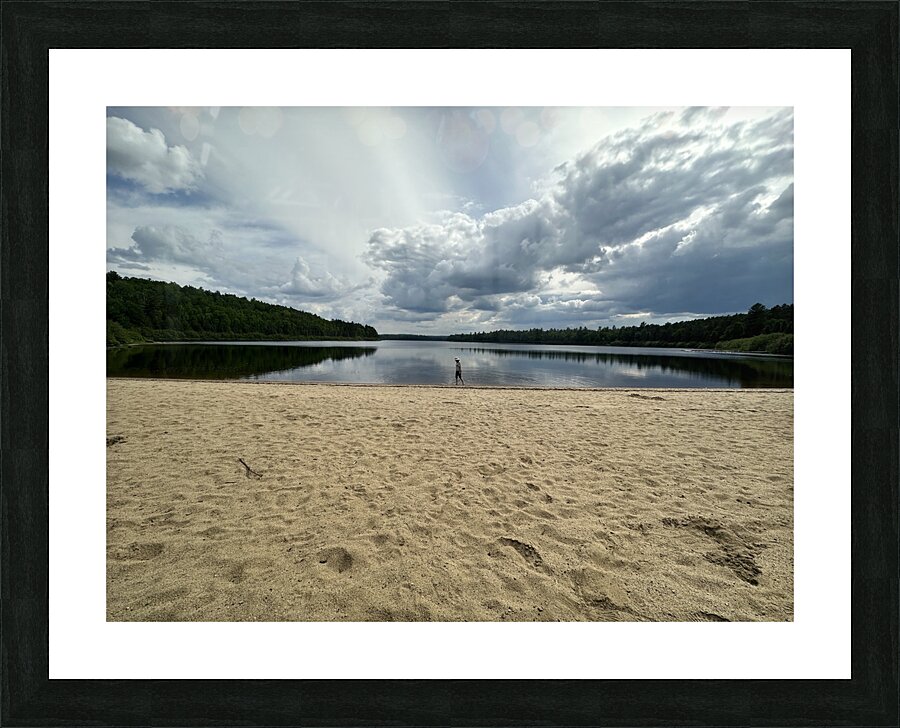 Before the rain  Picture Frame print