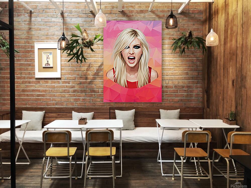 Taylor Momsen Low poly Reproduction