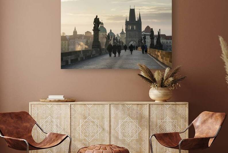 Charles Bridge in Prague at dawn. Czech Republic  1722606615.473 by Lucian Dragan