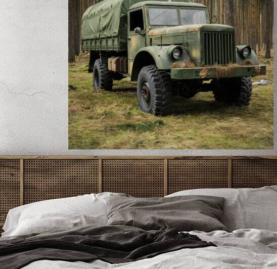 abandoned rusty army military truck in the forest 1722607904.4488 by Lucian Dragan