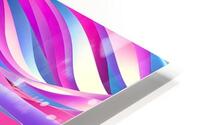 Abstract wave background HD Metal print
