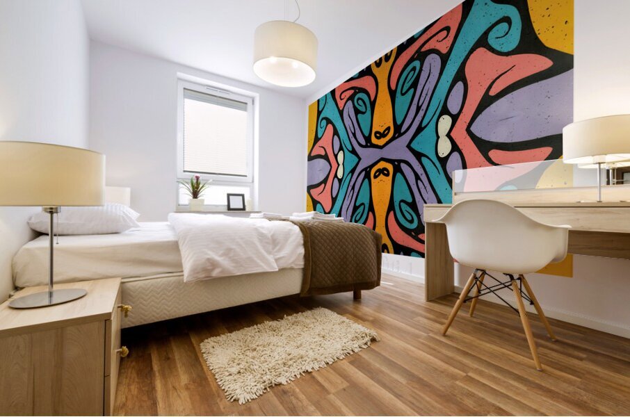 GRAFFITI 4 Mural print